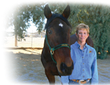 OFFICER CINDY SMITH AND “DOC" - Mounted Patrol Unit, Southern Nevada Law Enforcement Agency